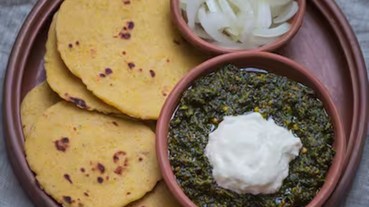 Lehsun Palak Saag Recipe