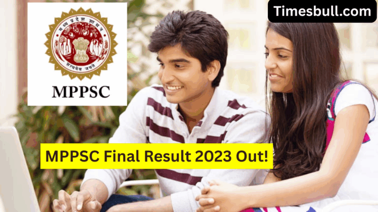 MPPSC Final Result 2023 Out! Ajit Mishra Secures Rank 1, Download PDF @mppsc.mp.gov.in