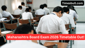 Maharashtra Board Exam 2026 Timetable Out! Class 10 & 12 Dates Announced – Check Here