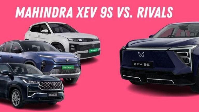 Mahindra XEV 9S vs Rivals – Specs, Battery, Range and Price