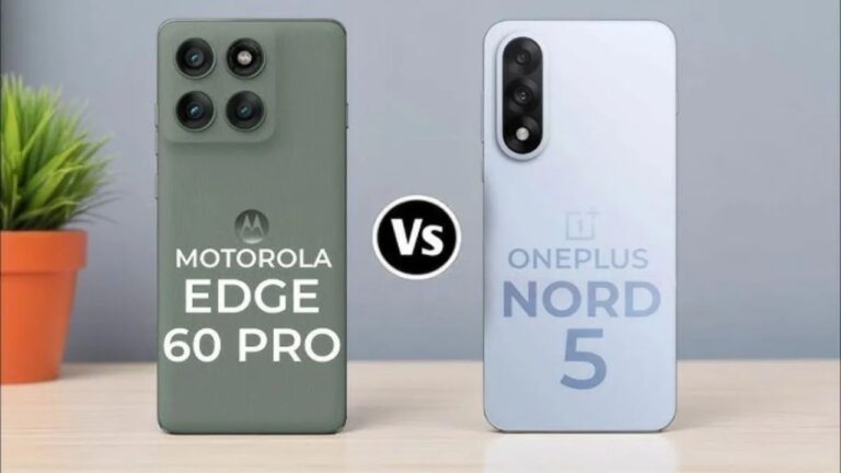 Motorola Edge 60 Pro vs OnePlus Nord 5 5G: Is It Worth Paying Extra for OnePlus?