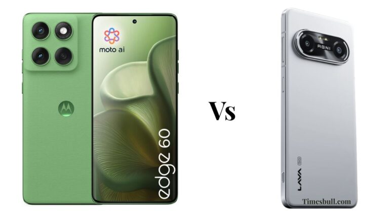 Motorola Edge 60 vs LAVA Agni 4: All Specs Compared Side-By-Side