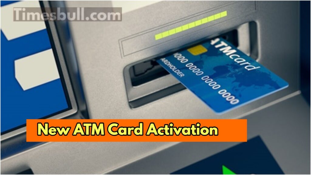 New Atm Card Activation
