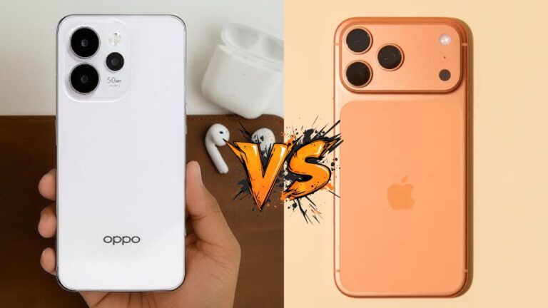 OPPO Reno 15 vs iPhone 17: Camera, Battery, Performance & Display Comparison