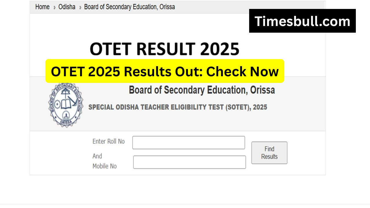 OTET 2025 Results Out!