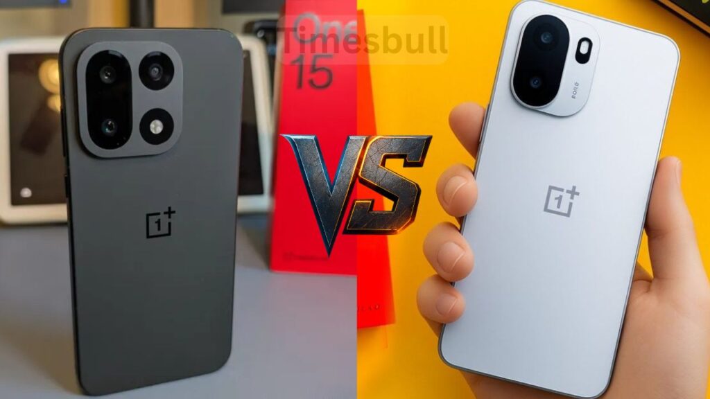 OnePlus 15 vs OnePlus 15R