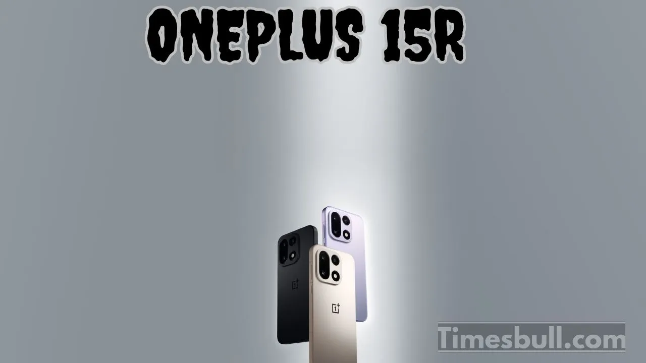 Oneplus 15r India