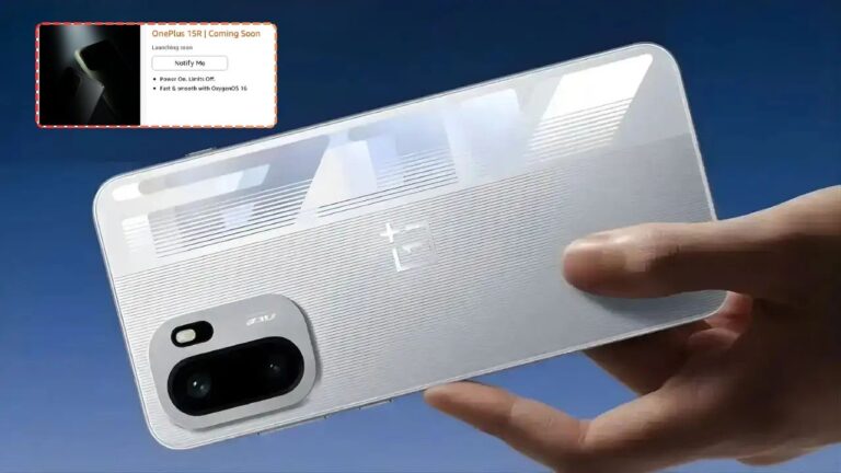 OnePlus 15R Phone Microsite Live On Amazon – May Feature 7800mAh Battery & Snapdragon 8 Elite Processor