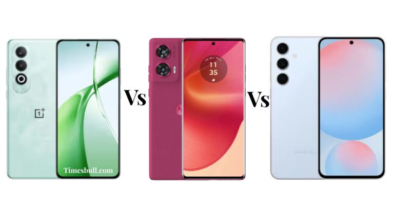 Is OnePlus Nord CE 4 the Smart Buy Over Samsung S24 FE and Motorola Edge 50 Fusion?