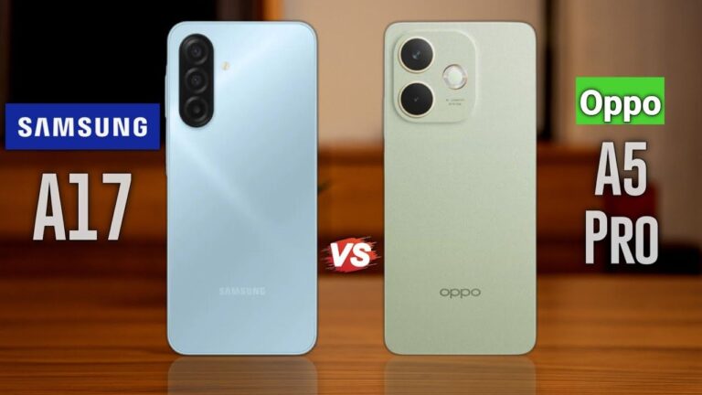 Feature Check: Oppo A5 Pro 5G or Samsung Galaxy A17 5G