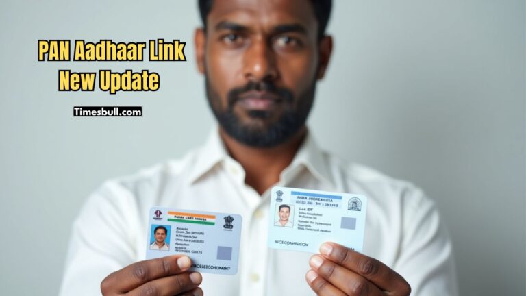 PAN Aadhaar Link: Save This Date Announced by Govt, Otherwise Face Problems – Know the Process