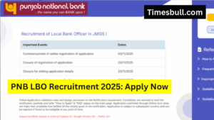 Bank Jobs 2025: PNB Open 750 LBO Posts- Salary ₹85,920, Check Eligibility and Apply Online