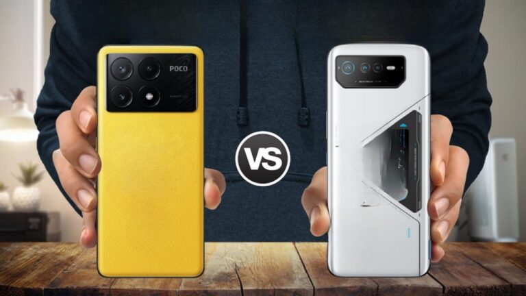 POCO F6 vs ASUS ROG Phone 8 – Affordable Power or Ultimate Gaming Phone