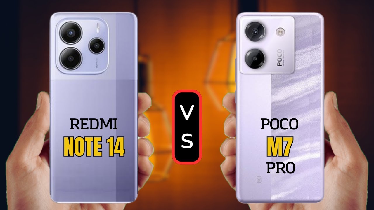 POCO M7 Pro Vs Redmi Note 14