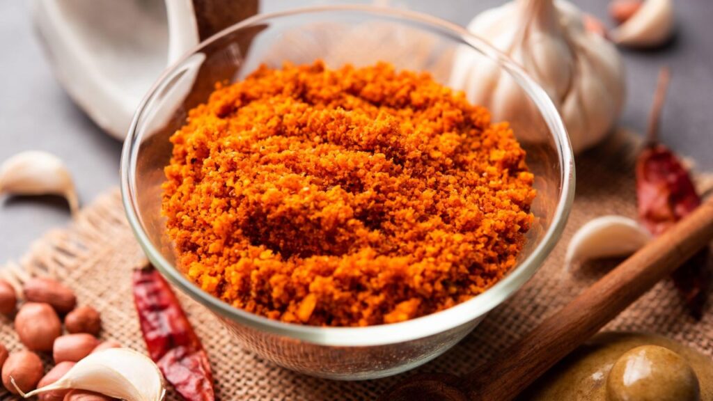 Peanut Garlic Chutney Pudi