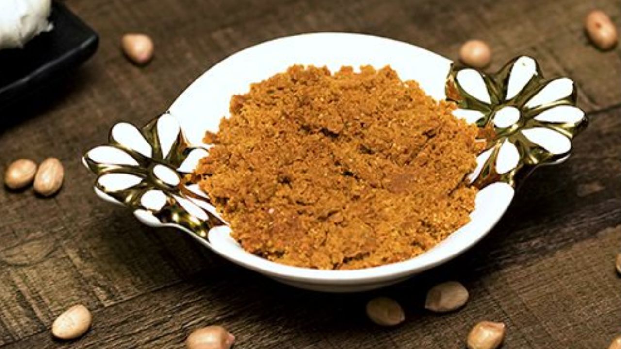 Peanut Garlic Chutney Pudi