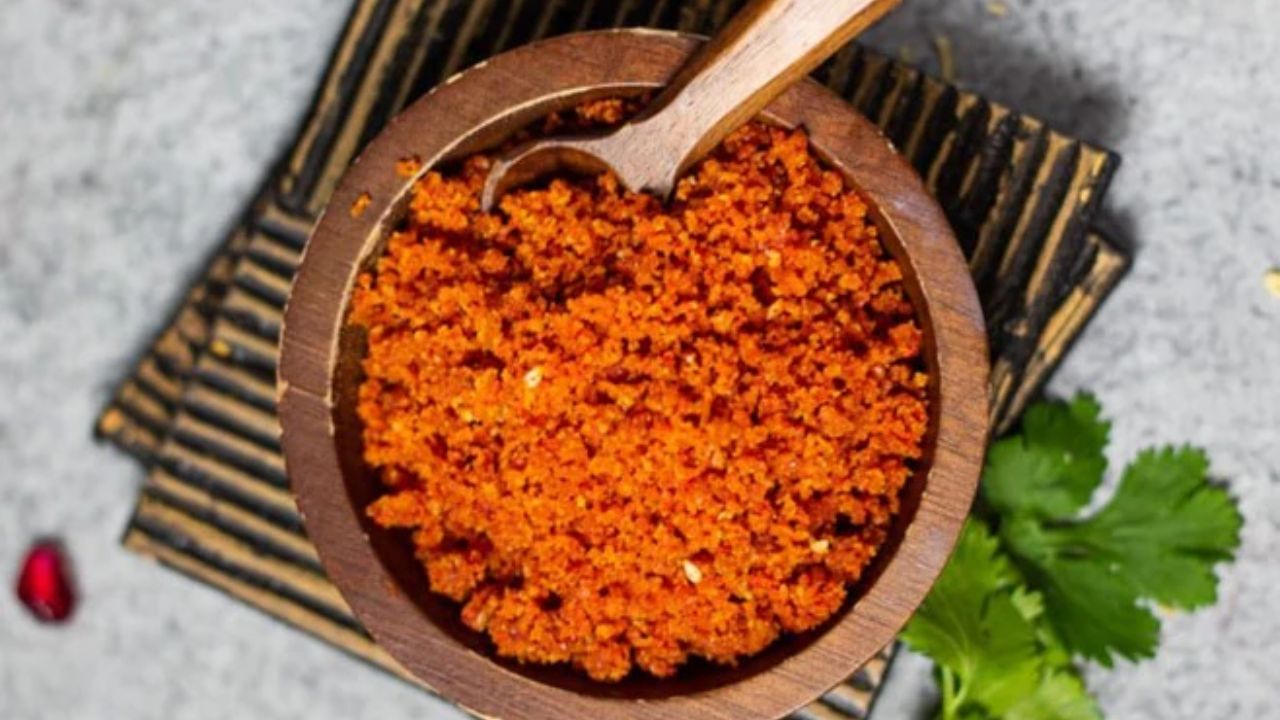 Peanut Garlic Chutney Pudi