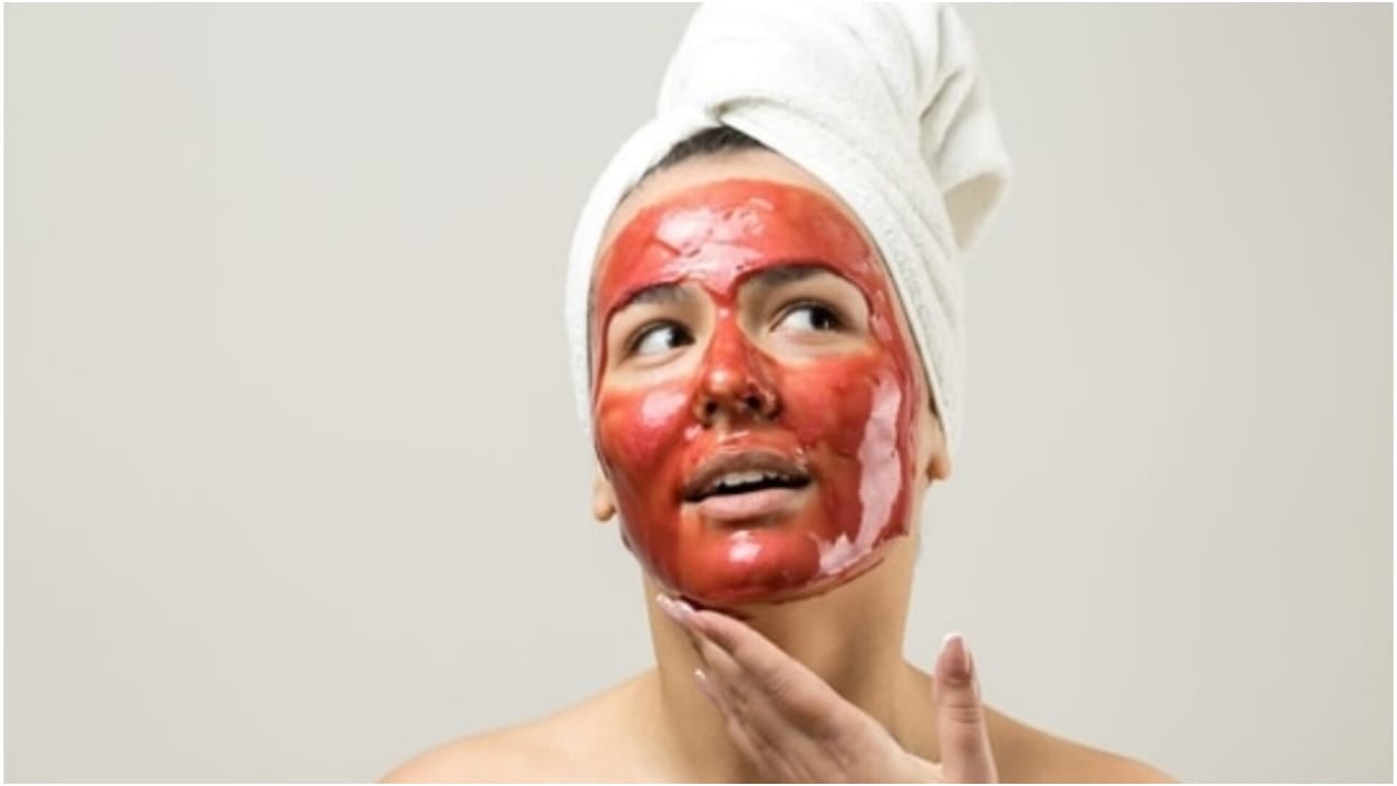 Period Blood Face Mask