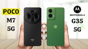Budget 5G Clash: Poco M7 5G vs Moto G35 5G Compared in Detail