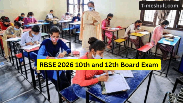 RBSE 2026 10th 2th Board Exam- Timetable Out rajeduboard.rajasthan.gov.in, Download Now!