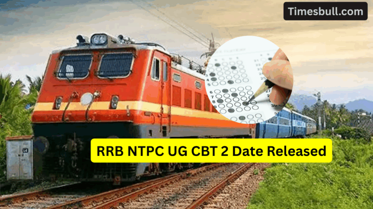RRB NTPC UG CBT 2 Exam Date 2025 OUT! Second Stage on December 20 – City Slip and Admit Card Soon