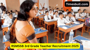 Sarkari Jobs: RSMSSB 3rd Grade Teacher Recruitment 2025: 7,759 Posts Announced, Apply at rsmssb.rajasthan.gov.in
