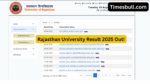 Rajasthan University Result 2025 Out (3)