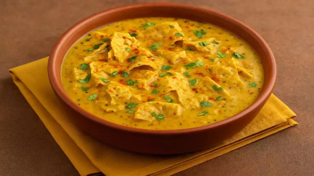 Rajasthani Papad Ki Sabji