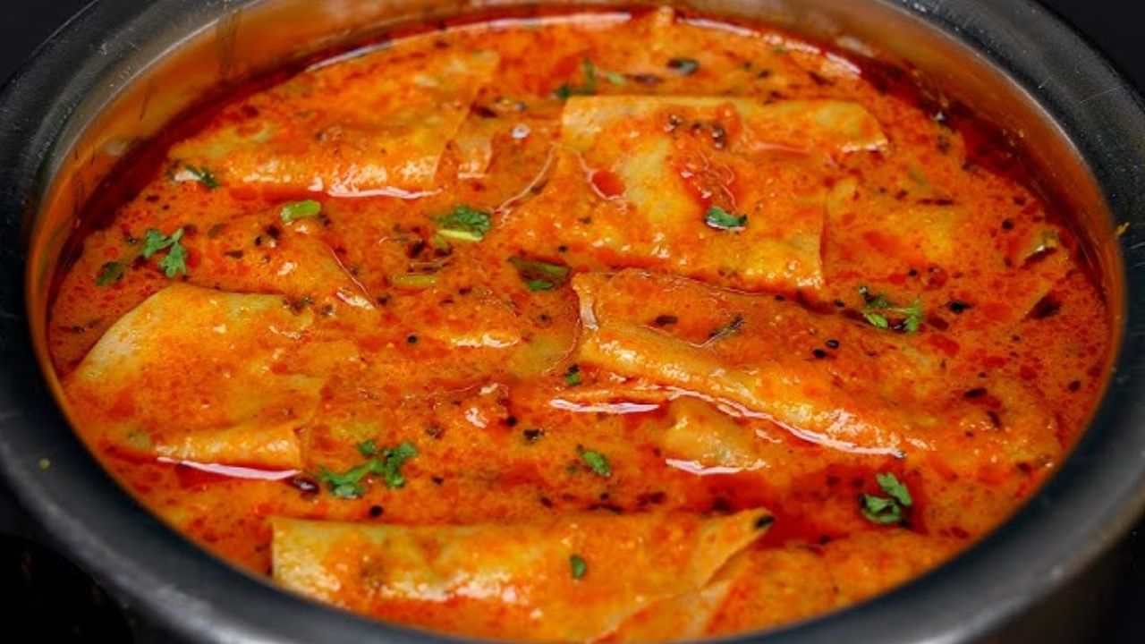 Rajasthani Papad Ki Sabji