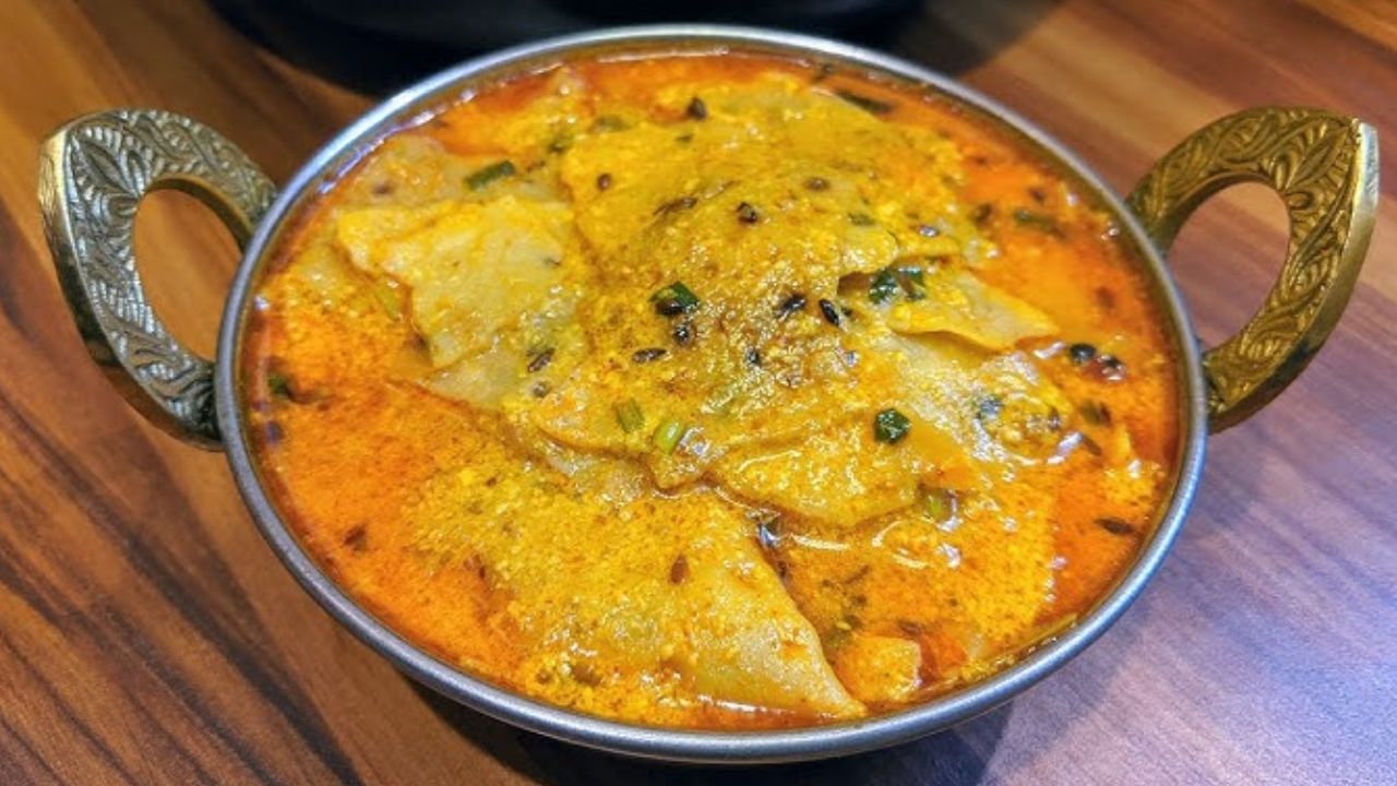 Rajasthani Papad Ki Sabji