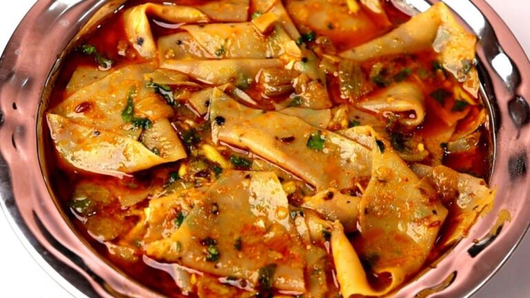Rajasthani Papad Ki Sabji