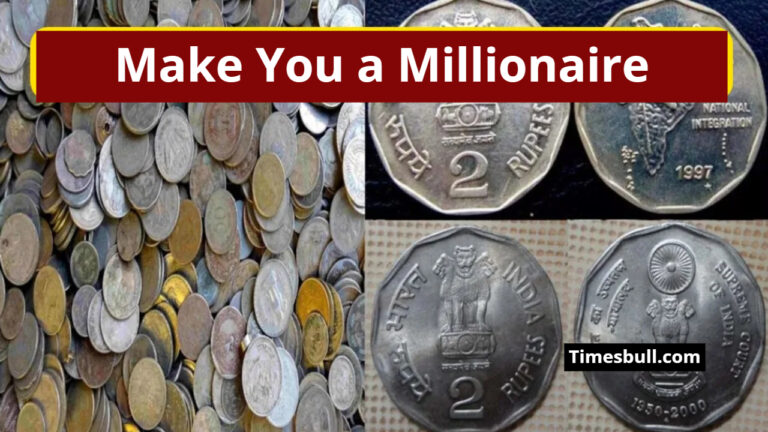 This Rare 2-Rupee Coin Will Make You a Millionaire, Know the Full Details