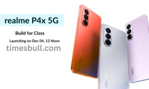 Realme P4x will launch in three colors on December 4th with 7000mAh battery