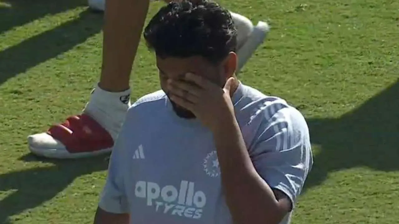 Rishabh Pant Cry