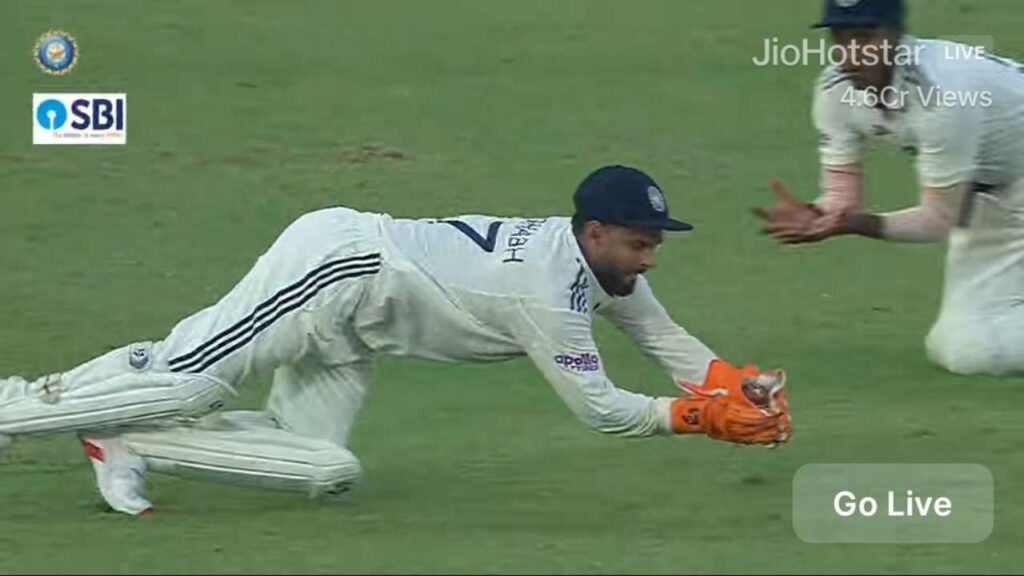 Rishabh Pant catch 1