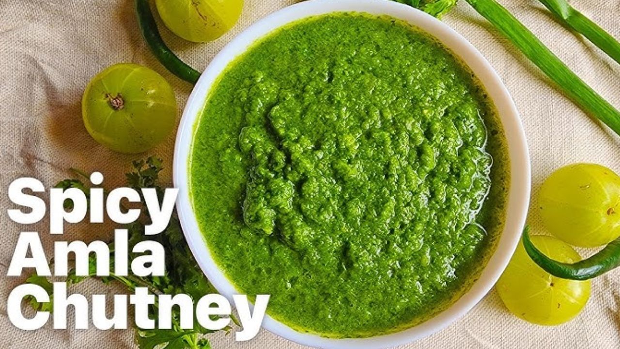 Roasted Amla Chutney Recipe