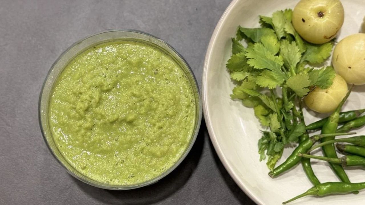 Roasted Amla Chutney Recipe