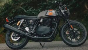 Royal Enfield Continental GT 650- Powered by a 648cc engine, offers classic cafe racer looks