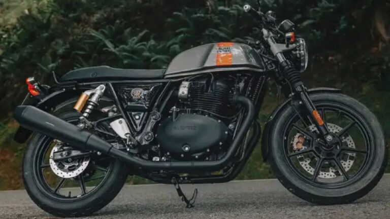 Royal Enfield Continental GT 650- Powered by a 648cc engine, offers classic cafe racer looks