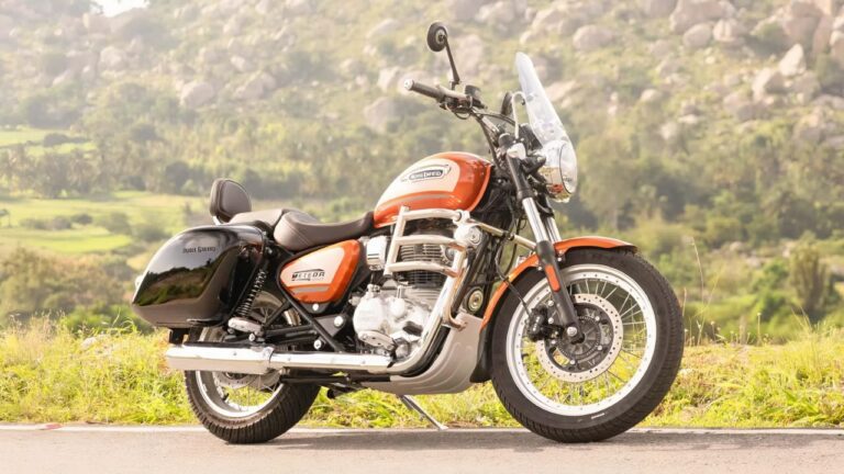 Royal Enfield Meteor 350 Sundowner Orange – Perfect combination of powerful touring style