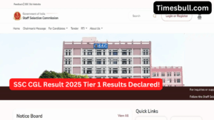 SSC CGL Result 2025: Tier 1 Results to Be Declared Anytime at ssc.gov.in, Know updates