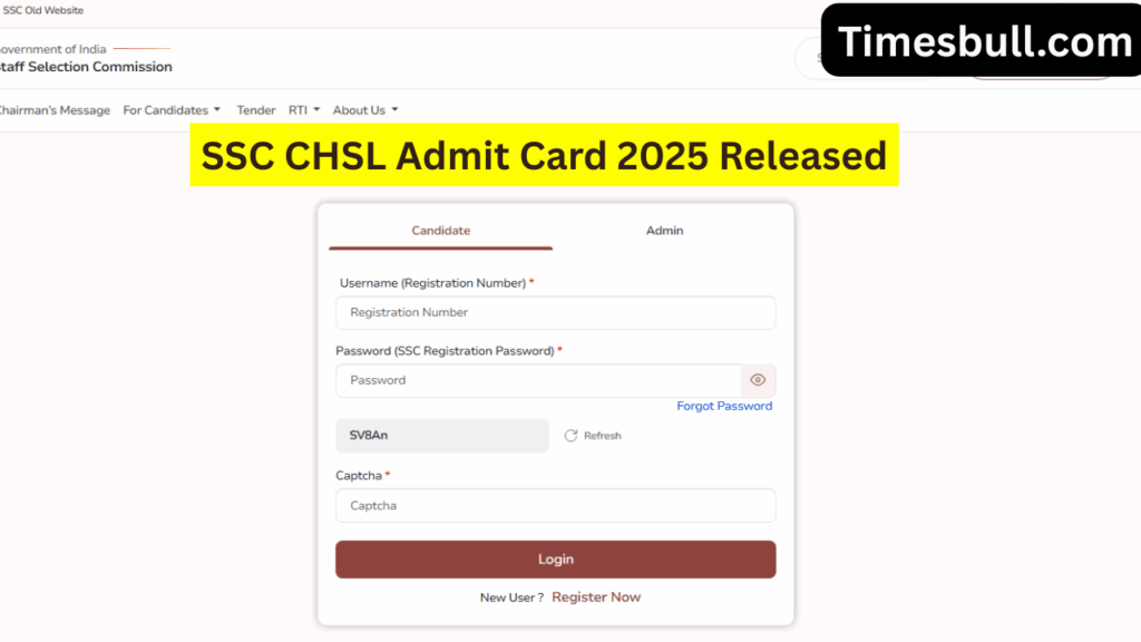 SSC CHSL Admit Card 2025 Released 3