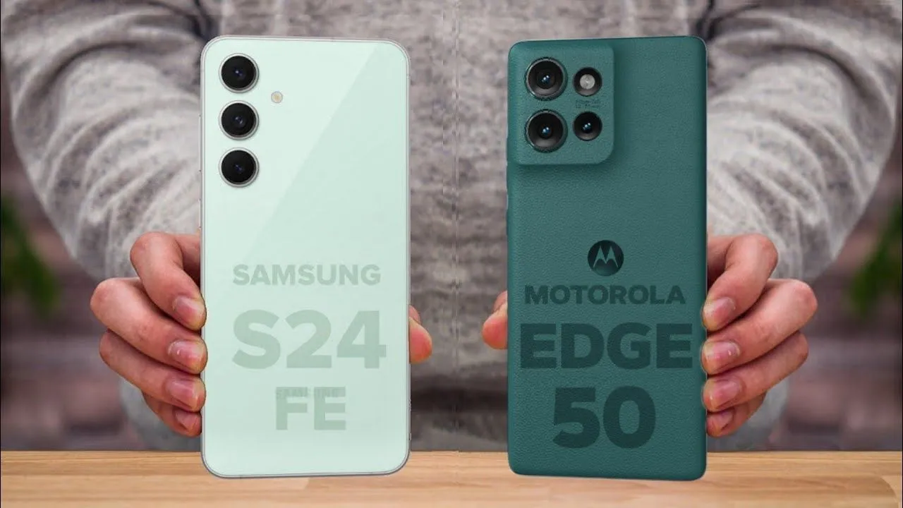 Samsung Galaxy S24 Fe Vs Motorola Edge 50 5g