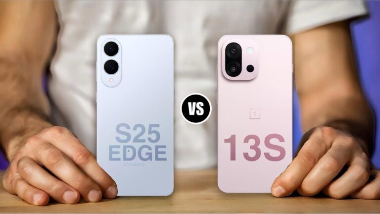 OnePlus 13s vs Galaxy S25 Edge: Clear Differences You Should Know