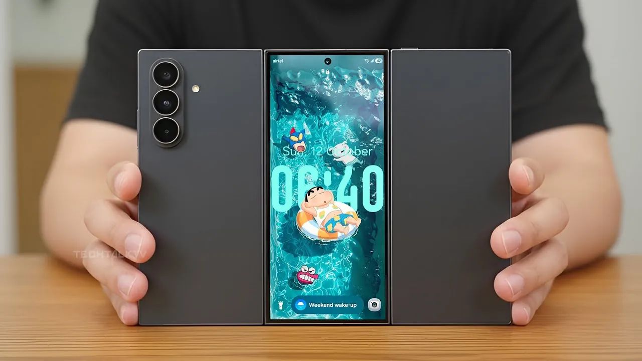 First Detailed Look at the Samsung Galaxy Z TriFold: This Foldable ...