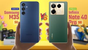 Samsung M35 vs Infinix Note 40 Pro: Specs, Price & Features Compared