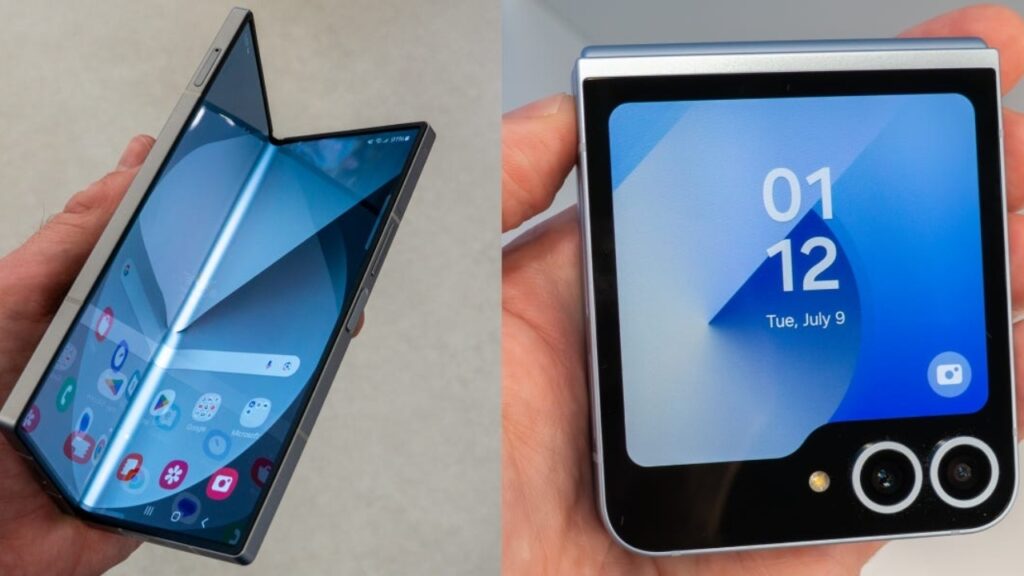 Samsung flip of fold