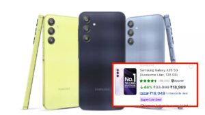 Samsung Budget Phone- Get Galaxy A35 for Rs 18000, Camera & Battery Are Impressive!