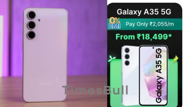 Samsung Mid-Budget Phone: Buy Galaxy A35 Upto 46% Off With 13MP Front Camera