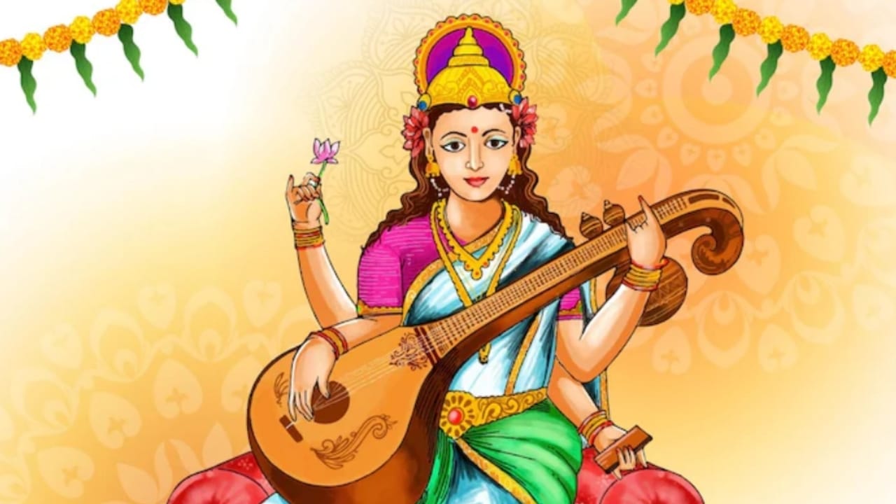 Saraswati Reside On Tongue